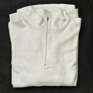 The Broadmoor Sweatshirt Mens XL Quarter Zip Resort Mock Pullover Brushed Knit